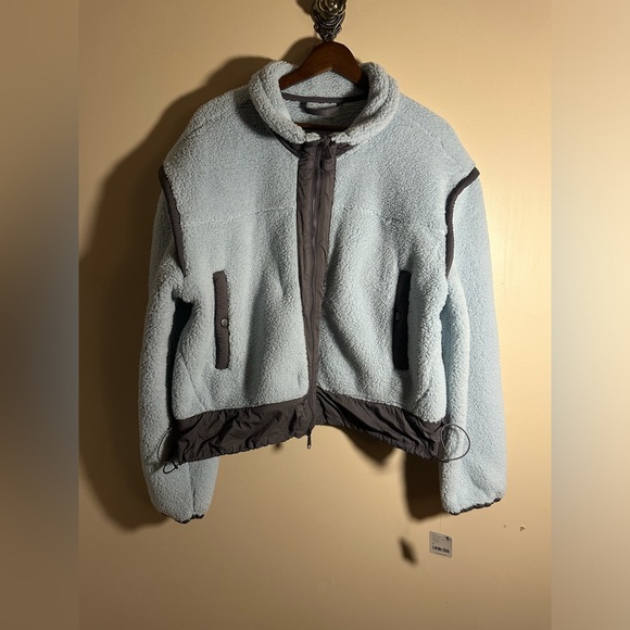 NWT Free People FP Movement Courtside Fleece Ice Flow Medium - Picture 7 of 13